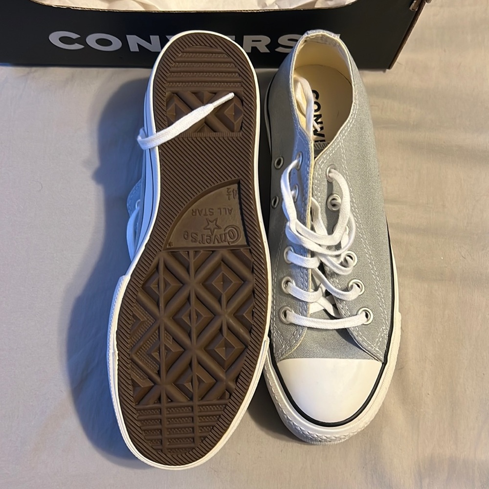 Brand new never worn Converse All star lifted platform in grey.